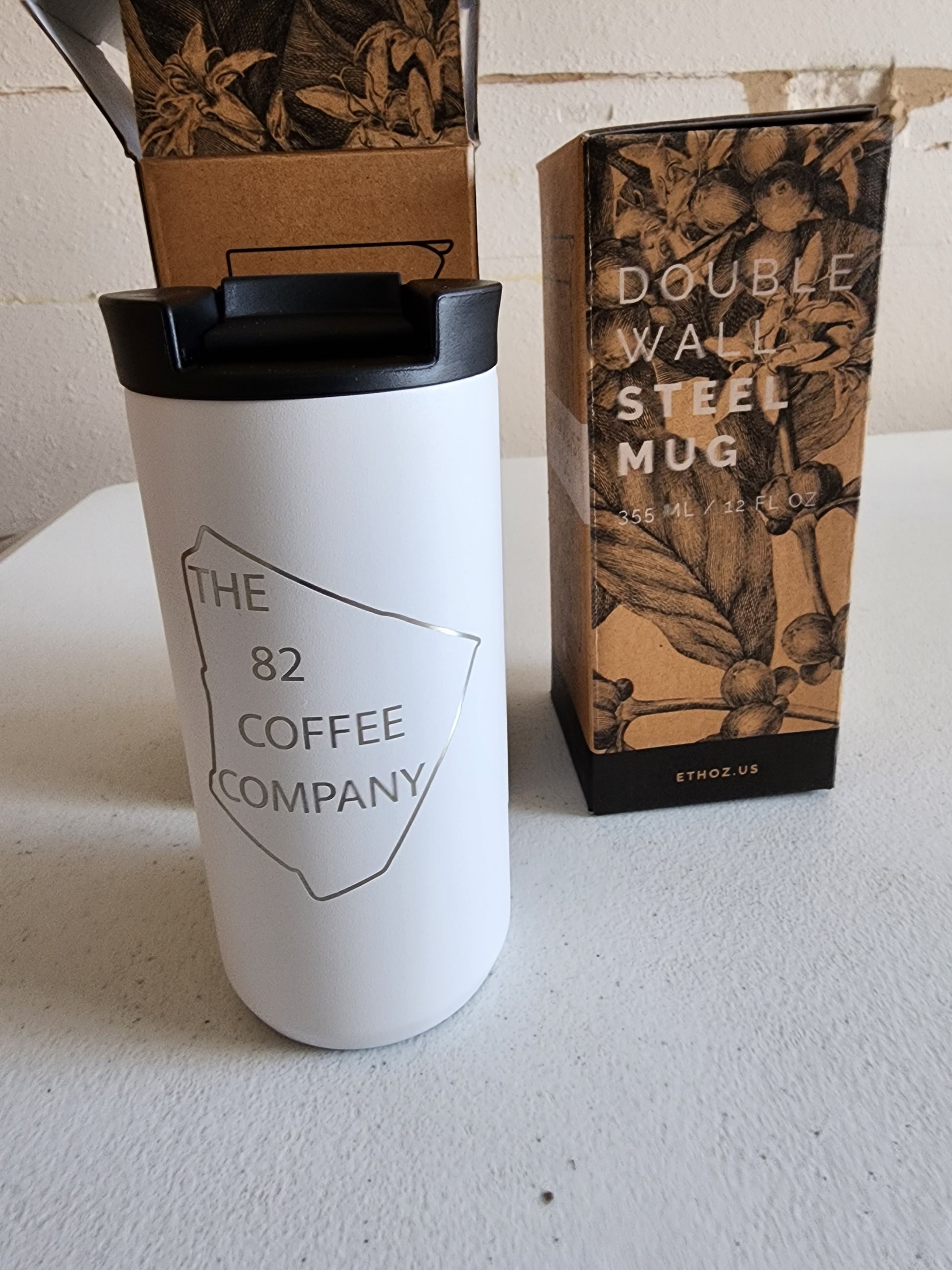 stainless steel Ethoz® minimalist travel mug — Vienna Coffee Company