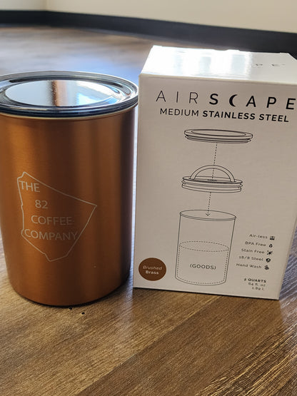 1lb Airscape Medium 7" Coffee Canister